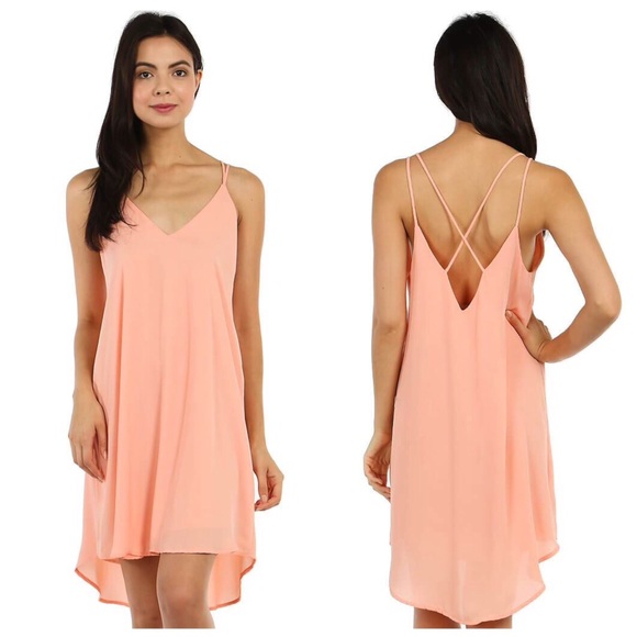 ⭐️ HOST PIC ⭐️   Mint Hi Lo Criss Cross Back Dress - Picture 2 of 3